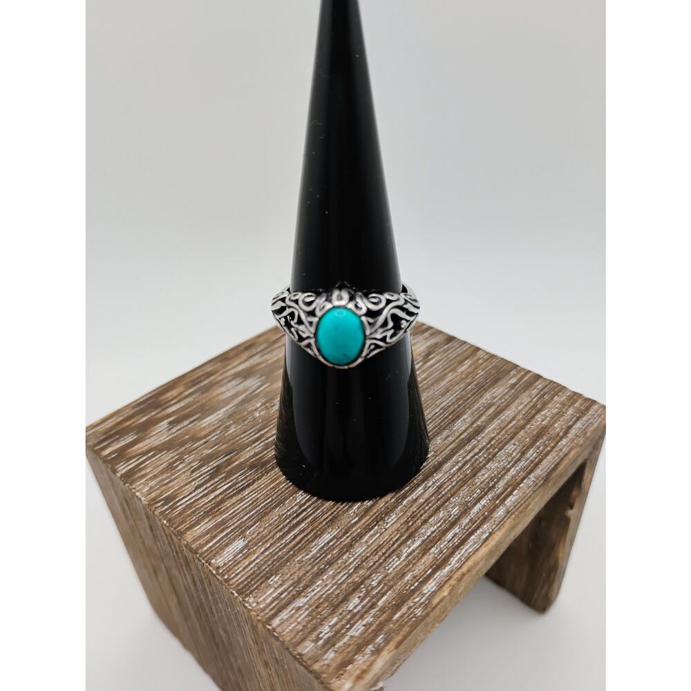 Shube Dakota West Turquoise Ring size 7